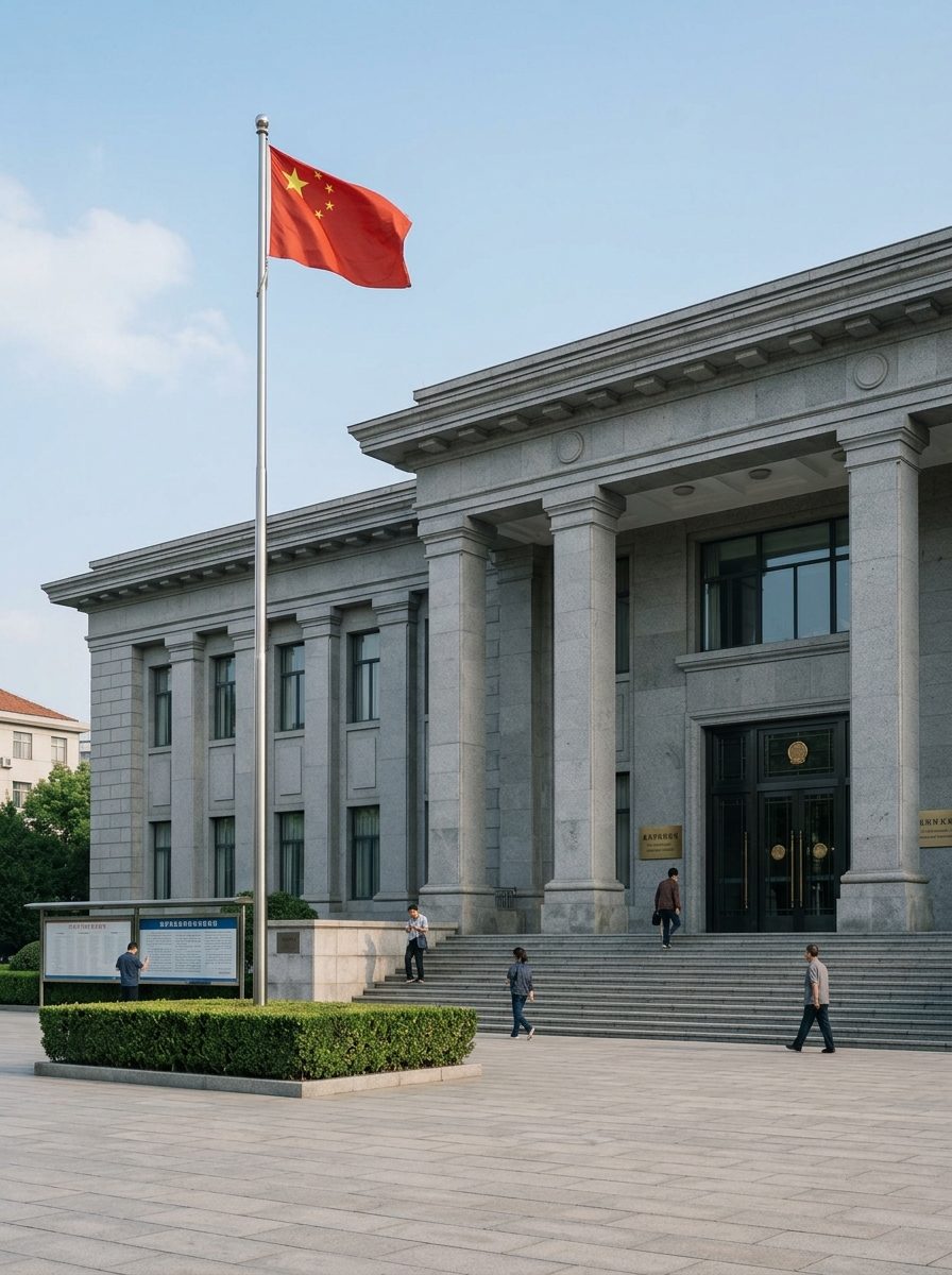 政府机关场景，中国